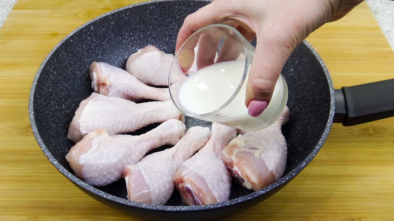 Siempre cocino pollo de esta manera, receta rápida de pollo, muslos de pollo crujientes