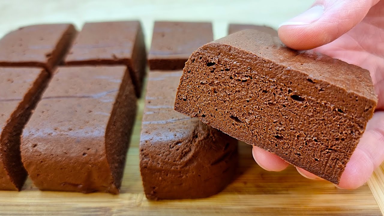 ¡SIN harina! ¡Sin azúcar! ¡SOLO 2 ingredientes! ¡Postre de chocolate en 5 minutos! ¡muy fácil! #133