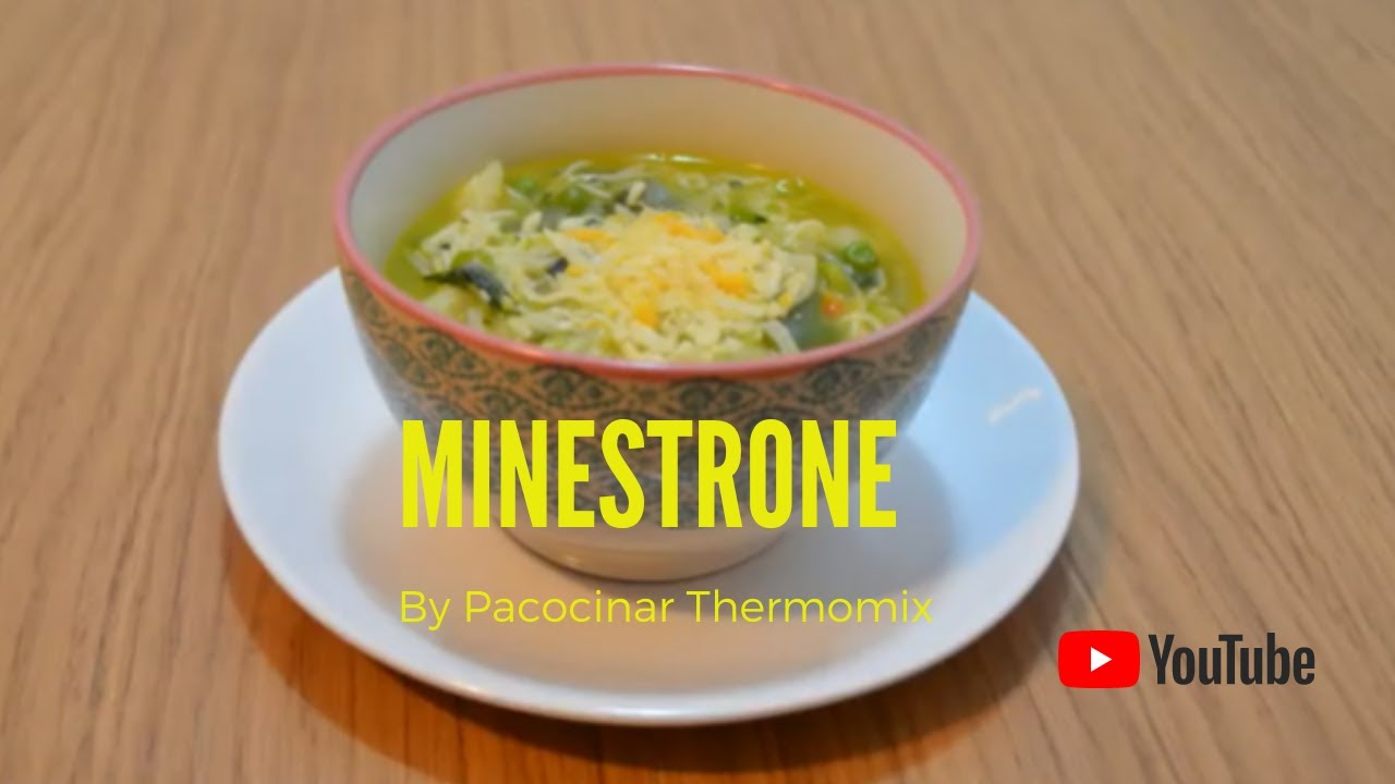 SOPA MINESTRONE PACOCINAR THERMOMIX