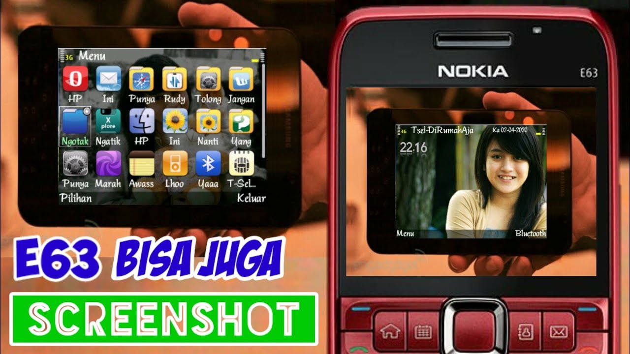 Symbian os Nokia e63 | Cara Screenshot Layar Symbian || How to screenshot nokia e63