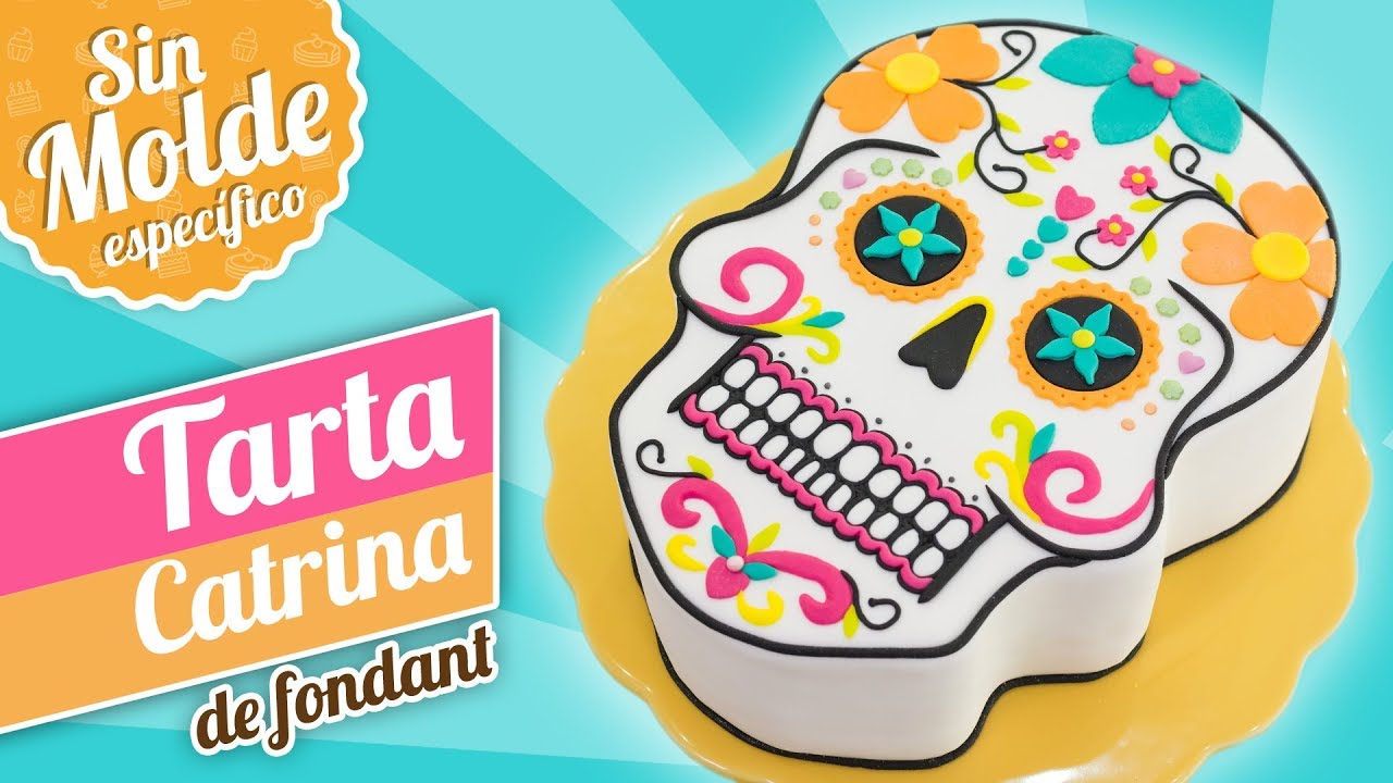 TARTA CATRINA | CALAVERA MEXICANA 💀🇲🇽 | Quiero Cupcakes!