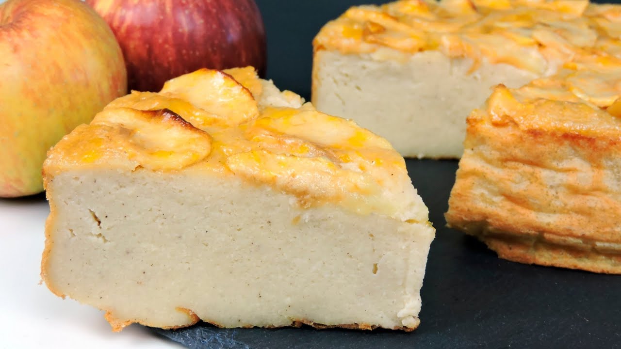 Tarta Flan de Manzana (pastel de manzana fácil)