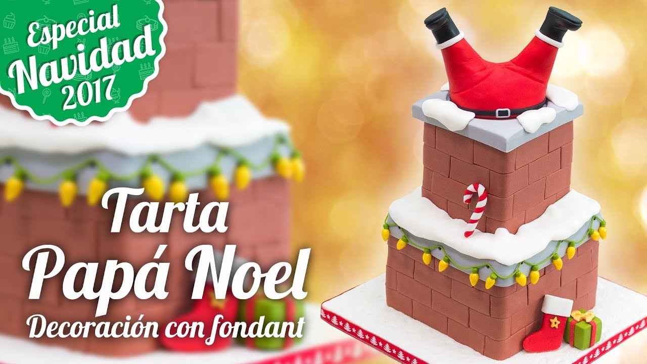 TARTA PAPÁ NOEL o SANTA CLAUS | ESPECIAL NAVIDAD | Quiero Cupcakes!