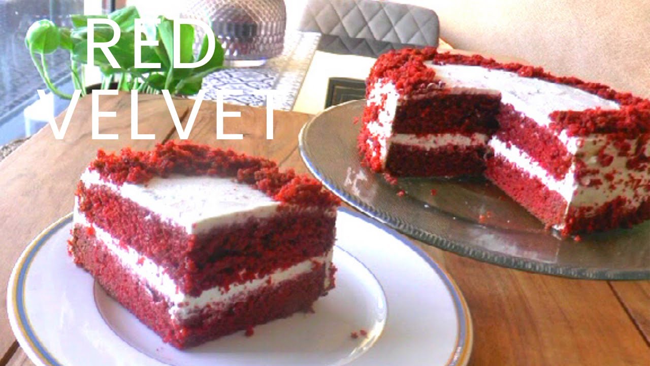 TARTA RED VELVET MUY FÁCIL-RED VELVET CAKE RECIPE. HOW TO DO THE BEST EASY MOIST RED VELVET