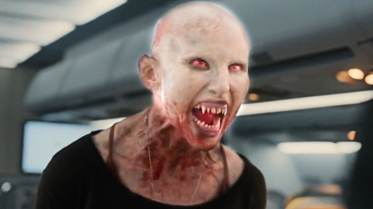 Terrorists Hijacked An Airplane But There Is A Vampire Around The Passengers