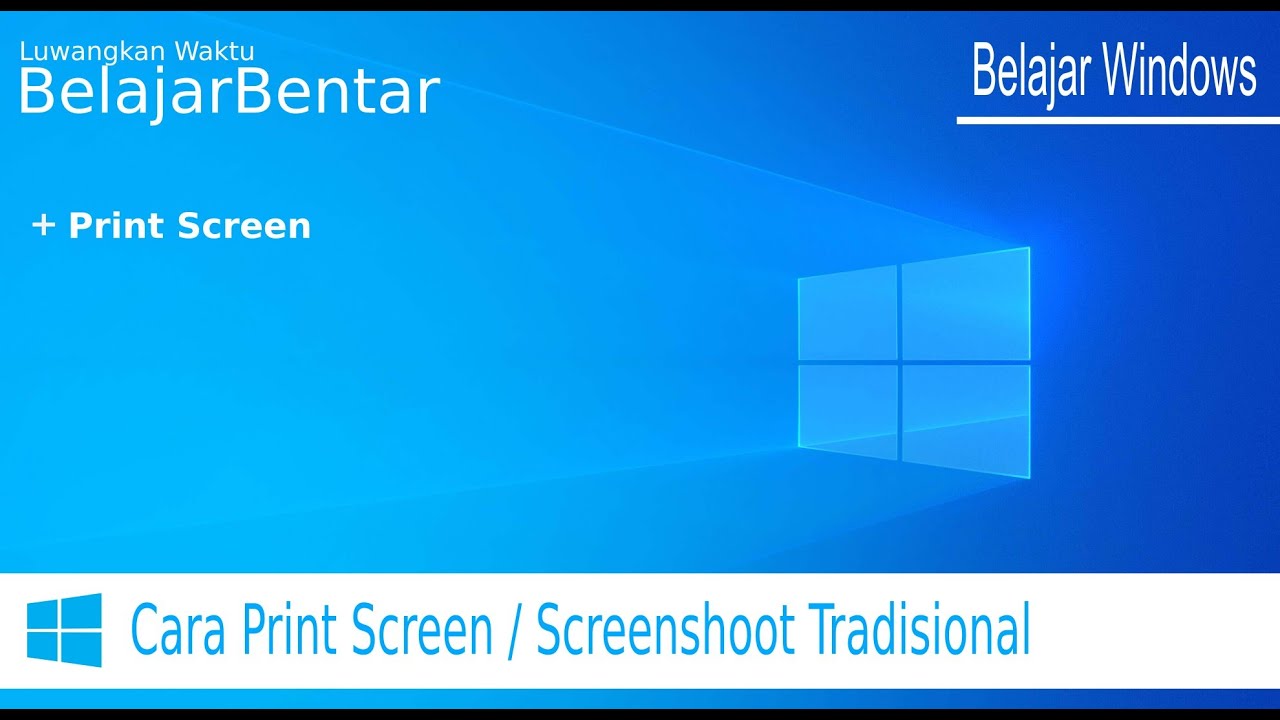 The Traditional Way of Print Screen / Screenshot on Windows 7, 8, 10, 11. Spanish