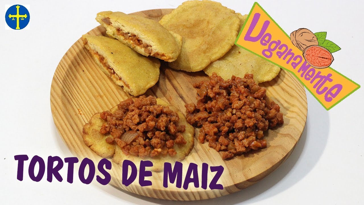 🌽 TORTOS de MAIZ Asturianos 🌽 | Recetas Veganas | Recetas Asturianas | Veganamente