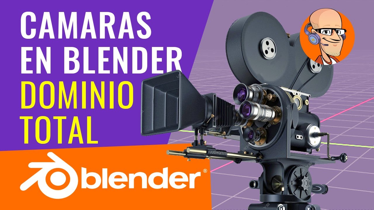Tutorial BLENDER 2.9 y 2.83 Cámaras 3D | Curso Animacion 3D