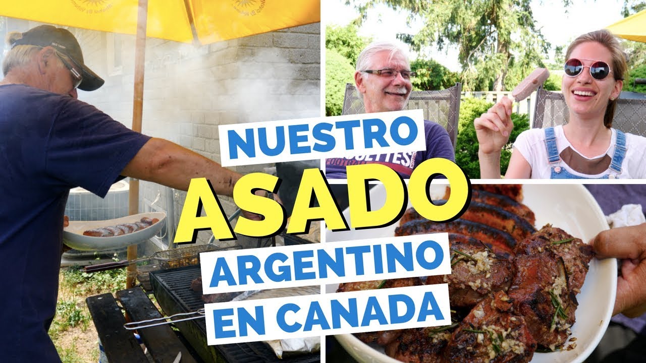 Un Asado Argentino a la Parilla en Canada