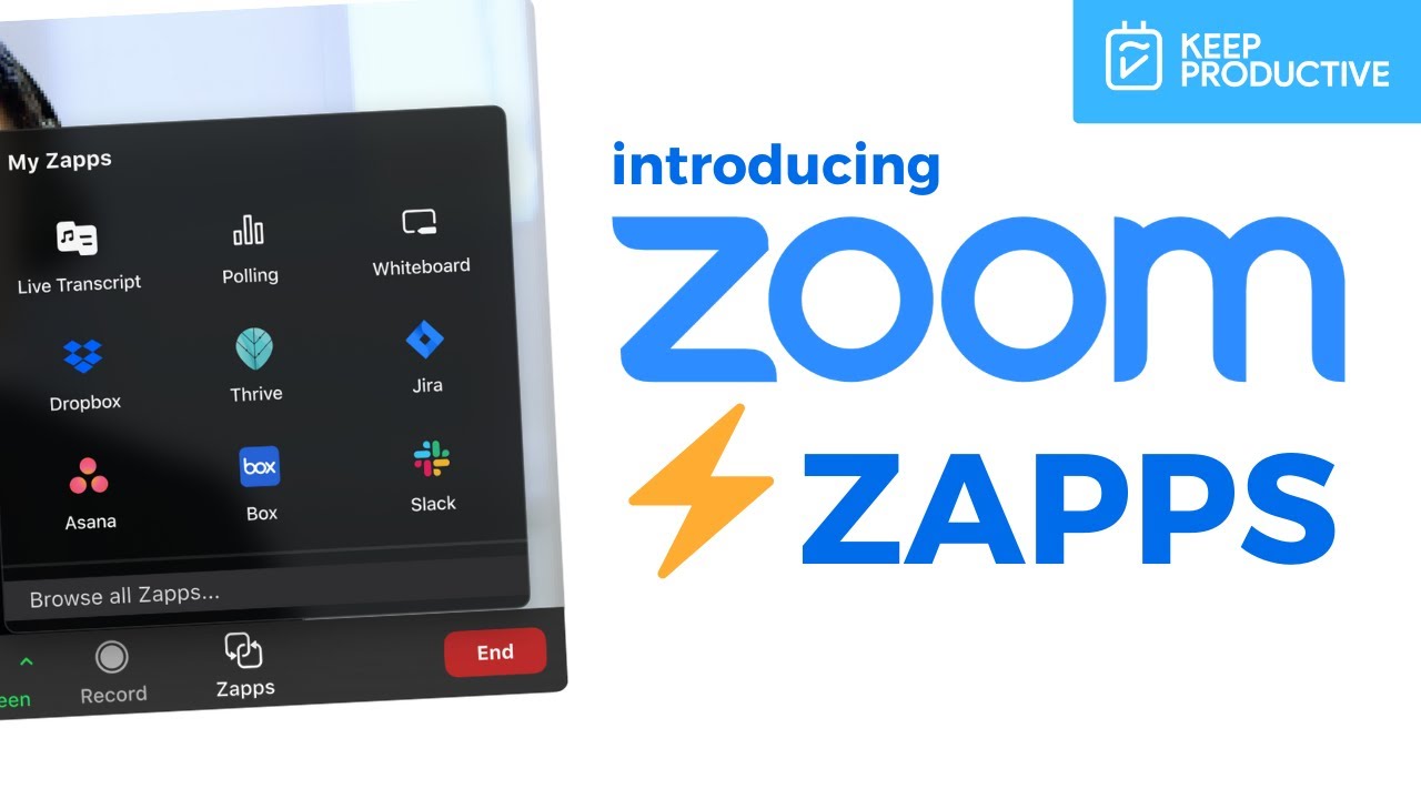 What are Zoom Zapps?