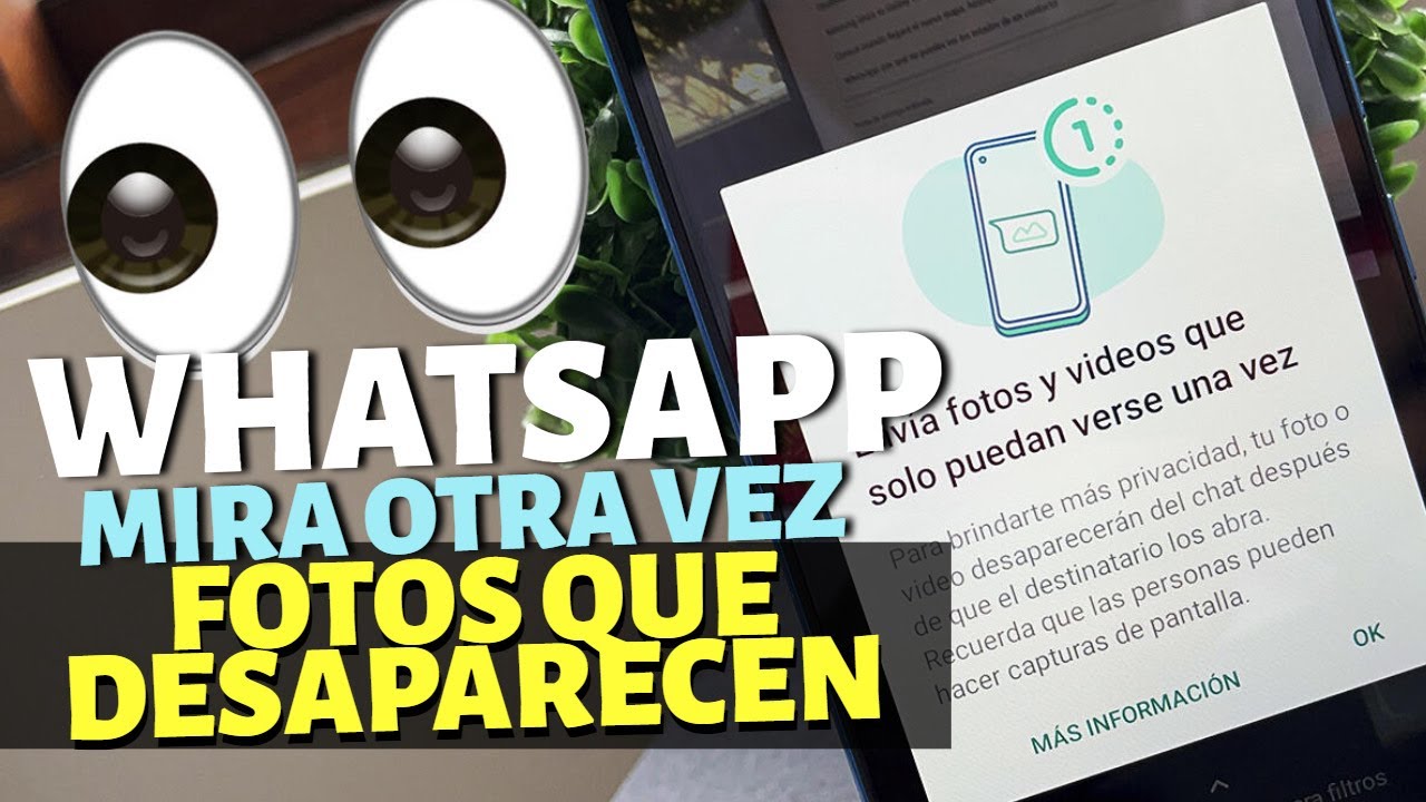 WhatsApp VUELVE A VER las FOTOS QUE DESAPARECEN (Truco 2021) 😲😲