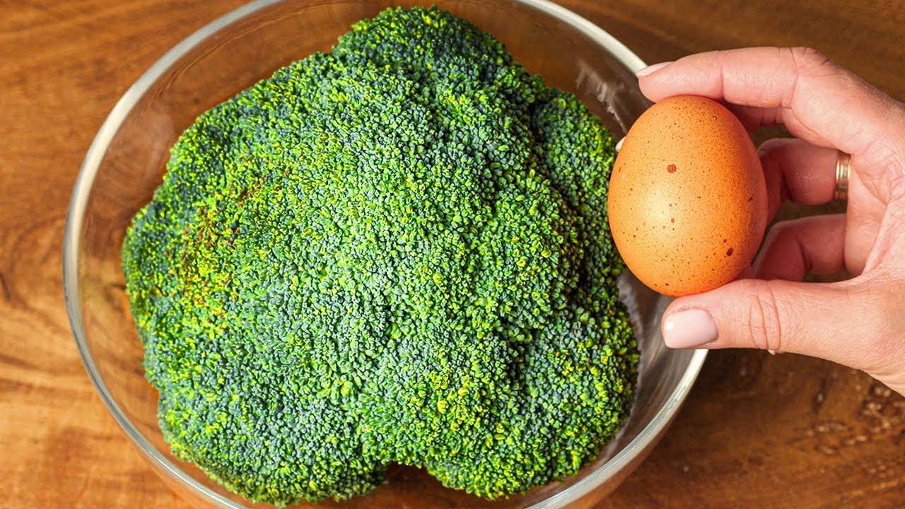 Ya no comerás carne ❗️ Receta desconocida de brócoli con huevo