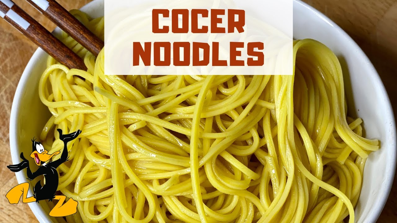 3 TRUCOS para Cocer Noodles 🍜 ¡FIDEOS CHINOS AL PUNTO!