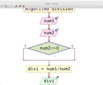 Algoritmos Basicos - division - numeros enteros - positivos - PSEint - Diagramas de Flujos