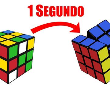 ¿CÓMO ARMAR un CUBO de RUBIK en 1 SEGUNDO?😱 | Speedcuber Perú