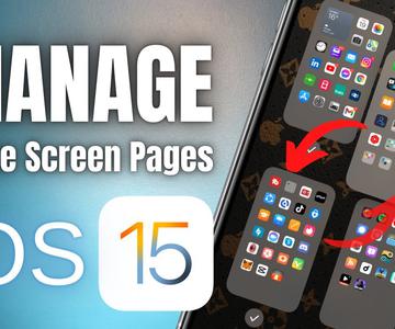 Cómo reorganizar y eliminar las páginas de la pantalla de inicio en iPhone | Actualización de iOS 15
