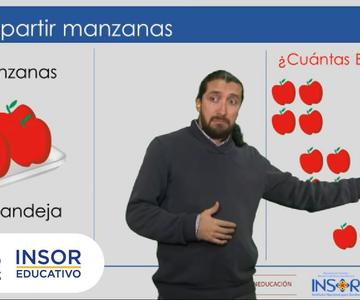 División en Lengua de Señas Colombiana_Clase en vivo de matemáticas