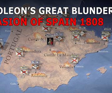 El gran error de Napoleón: España 1808