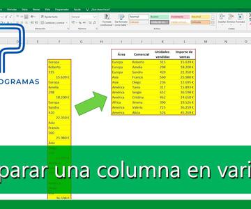 Excel | TRUCO 🔎 pasar datos De Una COLUMNA a VARIAS | Separar datos de columna