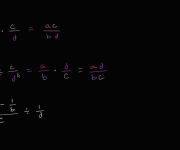 Expresiones algebráicas con división de fracciones
