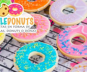 GALLEDONUTS | Galletas en forma de rosquillas, donuts o donas | Quiero Cupcakes!