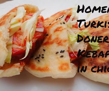 How To Make Turkish Street Style Doner Kebab/chicken doner kebap