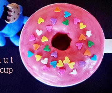 Microwave Donut in 1minute |Fluffy Donut Mug Cake