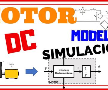 Modelo Matemático MOTOR DC ⭐️ Explicación y SIMULINK [Parte 1]