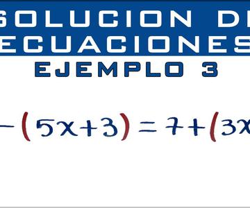 Solucionar ecuaciones lineales | Ejemplo 3