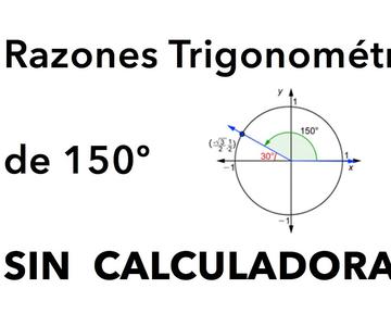 Trigonometría: Cálculo de las razones trigonométricas sin calculadora