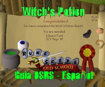 Witch's Potion - Guía OSRS en Español 2020