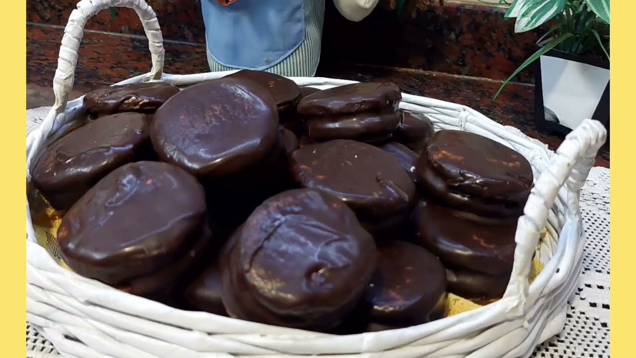 Alfajores de Chocolate (TIPO MAR DEL PLATA)