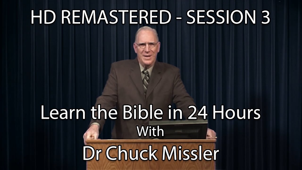Aprender la Biblia en 24 horas - 3 horas - Grupos Pequeños - Chuck Missler