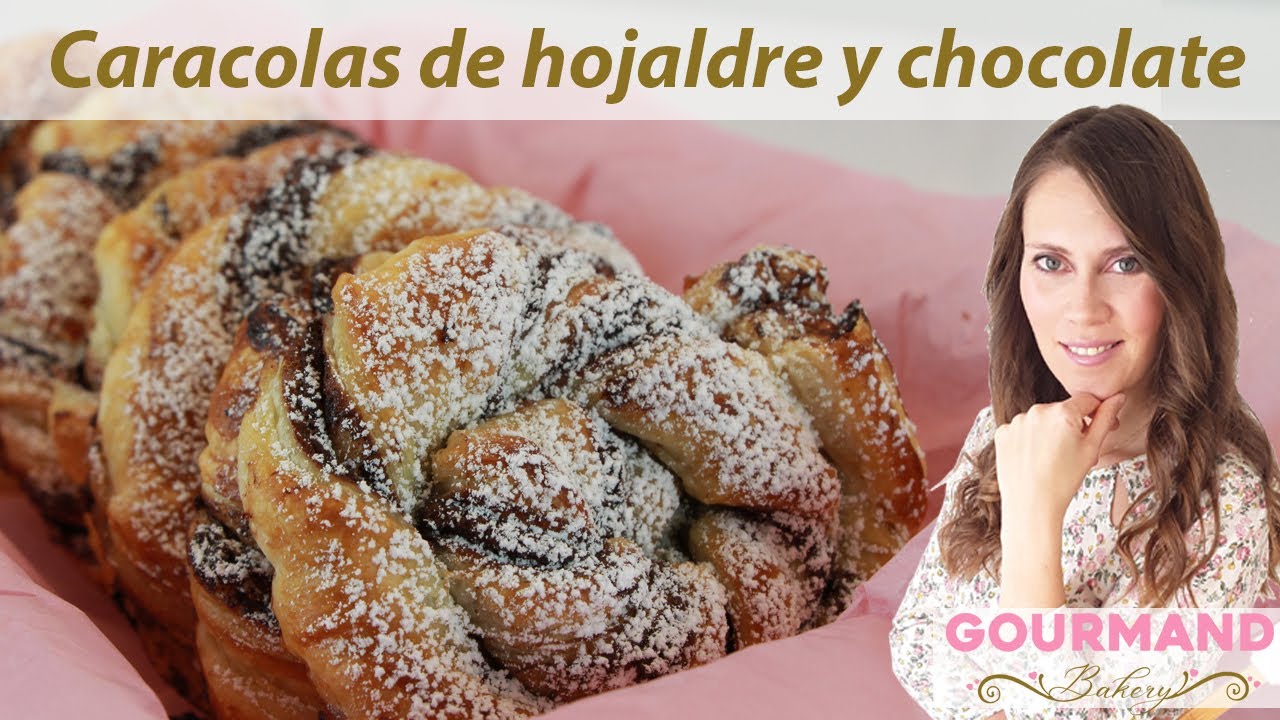 CARACOLAS DE HOJALDRE Y CHOCOLATE | Postres Hojaldre | Gourmand Bakery