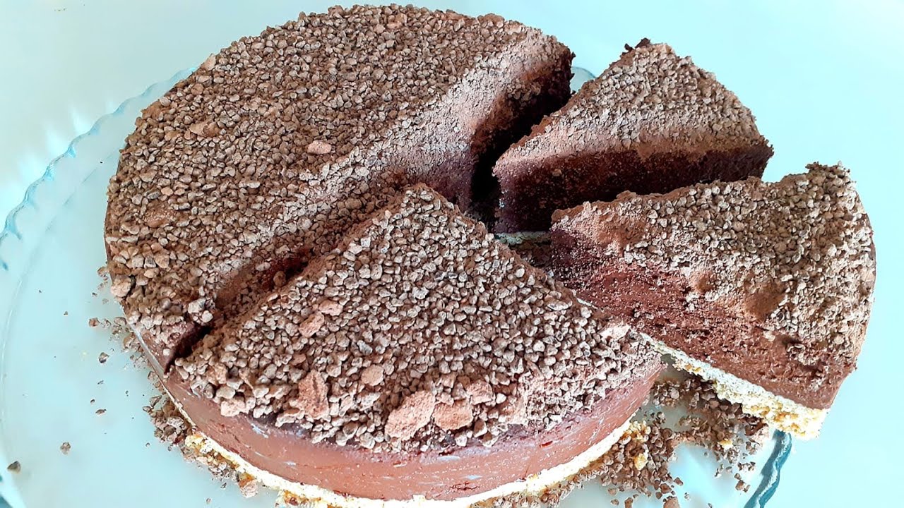 Шоколадный Торт трюфель в шоколаде без сахара! Chocolate cake.