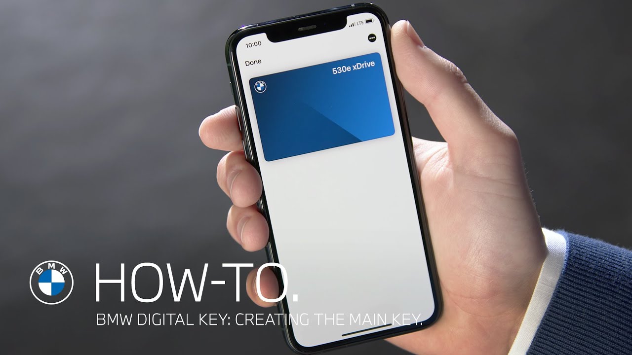 Cómo crear su BMW Digital Key principal: procedimiento BMW