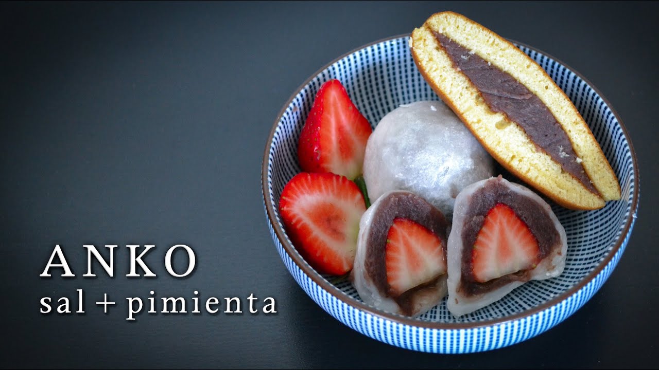 Cómo hacer ANKO » El relleno de los dulces japoneses | 2 ingredientes | Receta japonesa