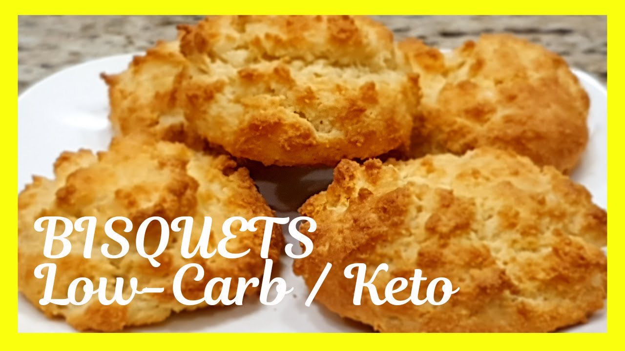 Como hacer BISQUETS (Biscuits) Low Carb / Keto, deliciosos! video #117