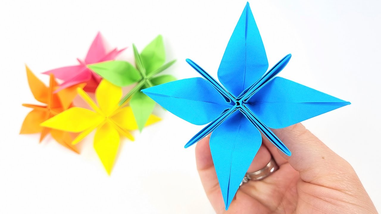 💐 Cómo hacer flores de papel fáciles y bonitas