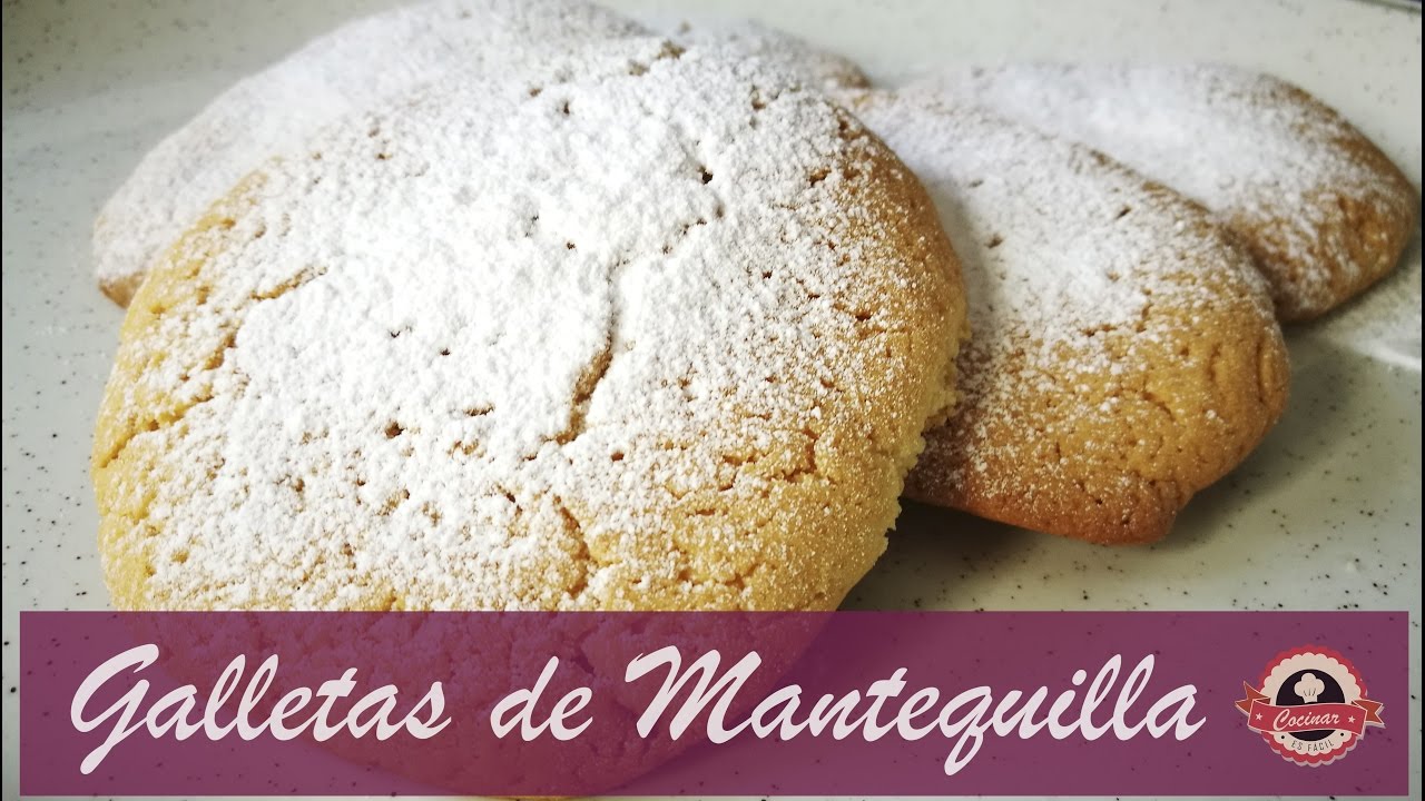 Cómo hacer Galletas de Mantequilla | Receta fácil y deliciosa | Shortbread recipe