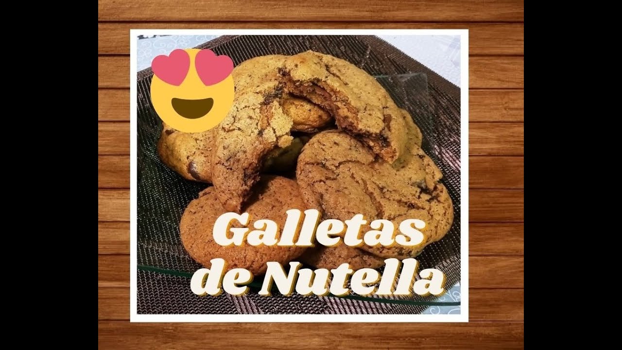 Como hacer galletas de nutella Integrales!!! --MDFrell