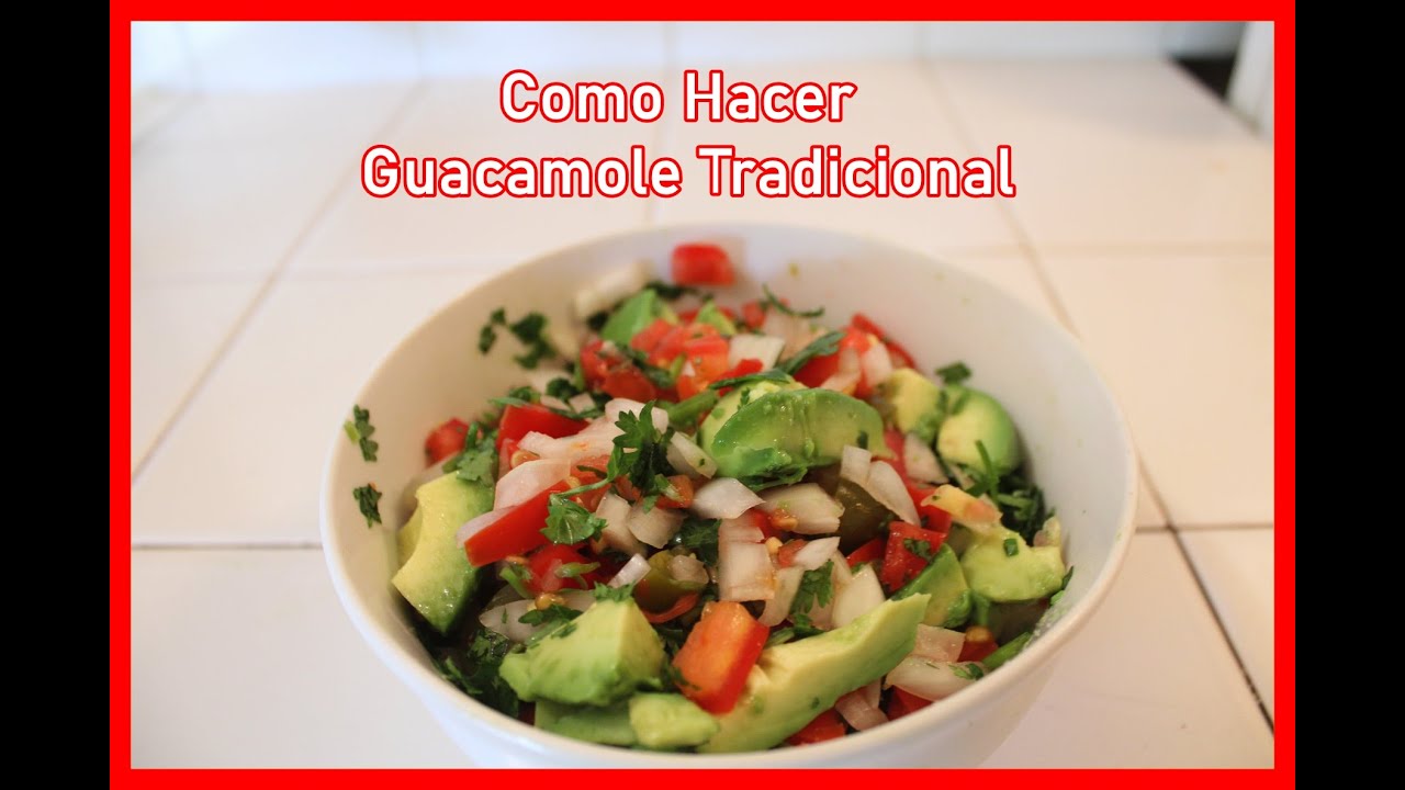 Como Hacer Guacamole Tradicional #recetascaseras #cocinatradicional #delrancho