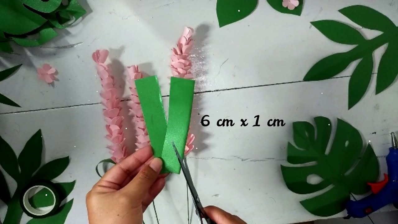 Cómo hacer hermosas flores de papel de lavanda paso a paso-Cómo hacer flores de lavanda para un ramo