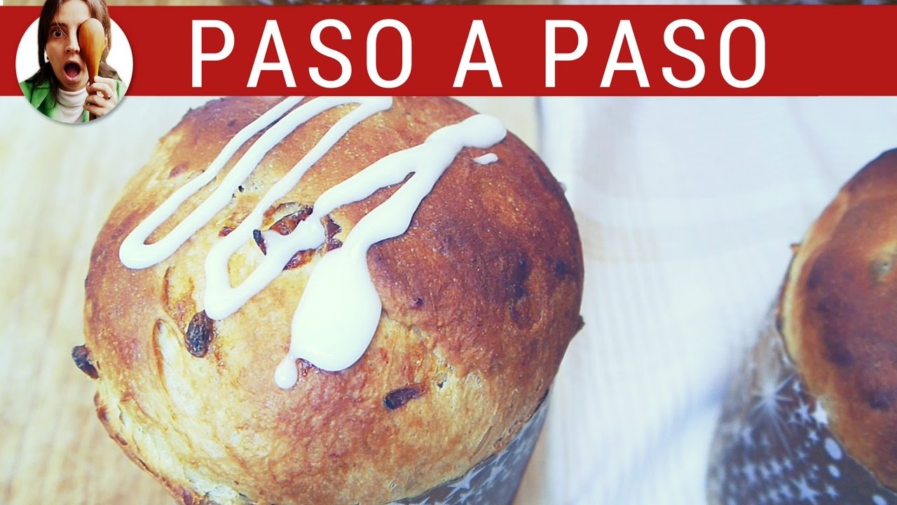 Como hacer PAN DULCE casero en 4 pasos / Recetas navideñas fáciles - Paulina Cocina