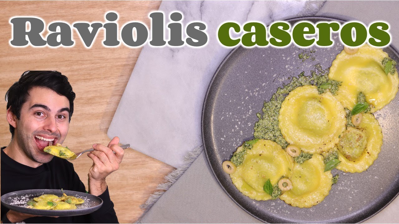 ¿Cómo hacer raviolis caseros veganos? | Sin máquina