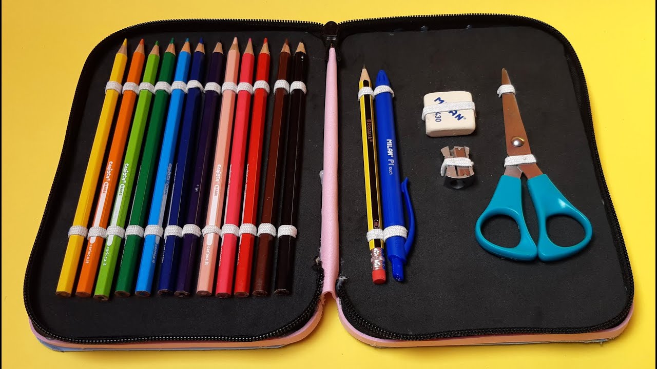 Como Hacer Una Lapicera De Tela Para Niño