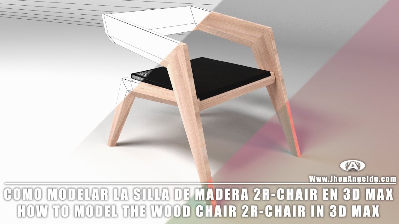 Como modelar la silla de madera 2R en 3D Max // How to model the 2R wooden chair in 3D Max