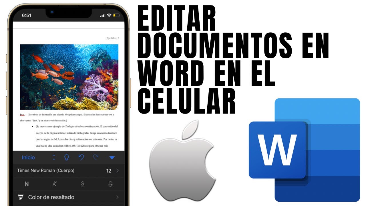 📝 Cómo Usar WORD en el Celular Crear y Editar Documentos en iPhone y Android 2022