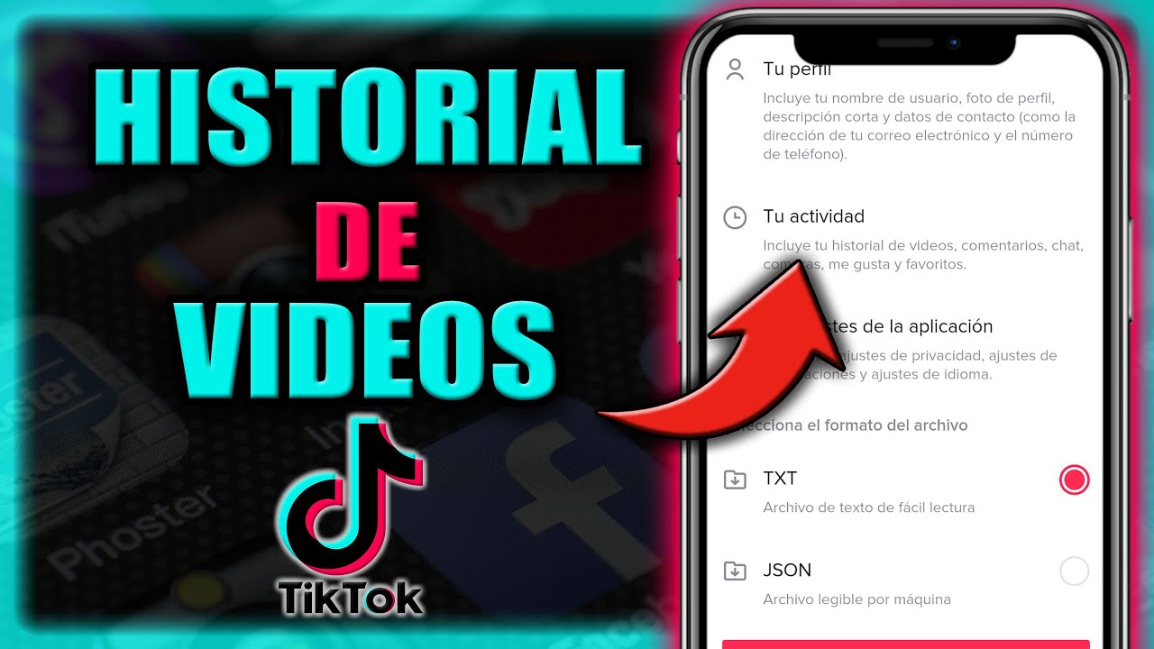 🔥 Cómo ver el historial de videos ya visto en TikTok - 2 MÉTODOS