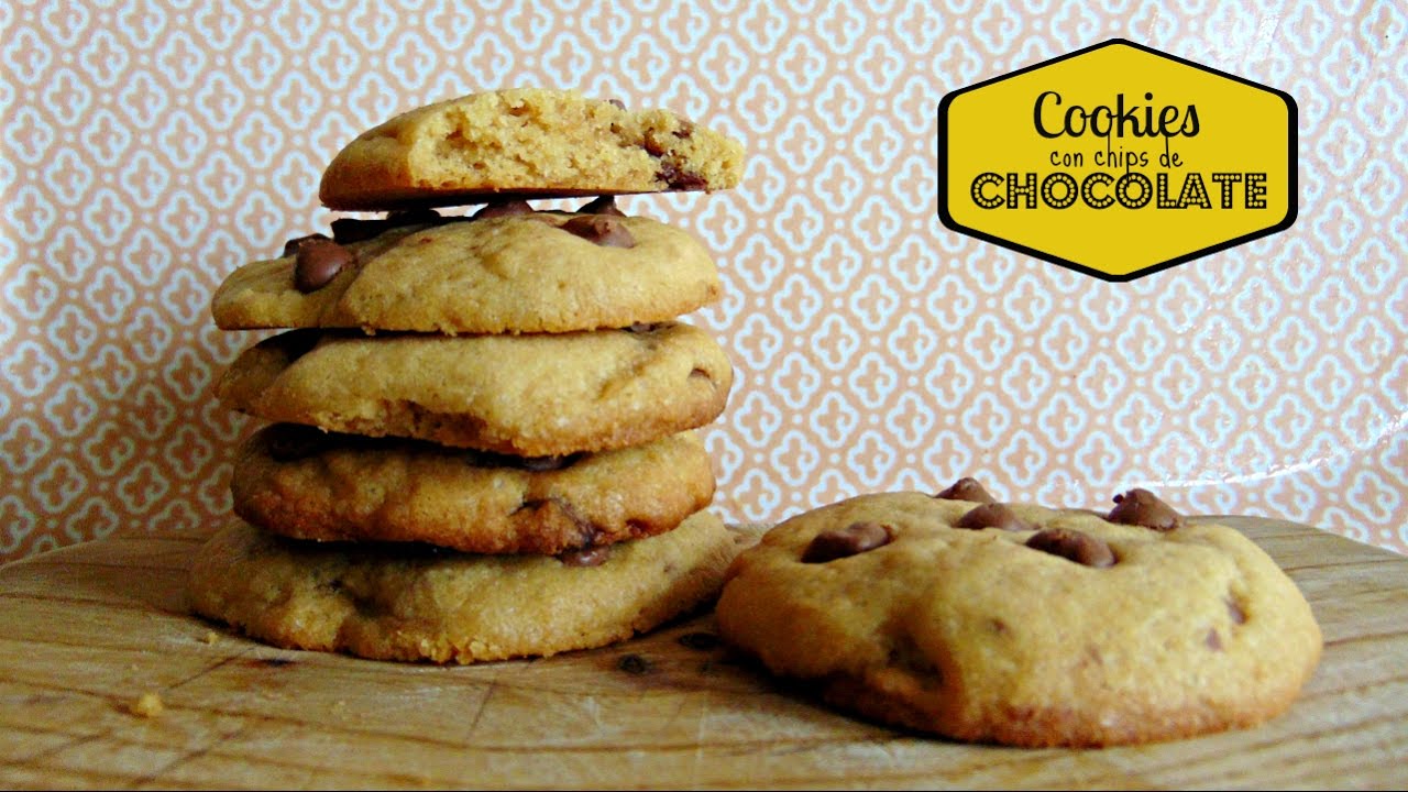 Cookies con chips de chocolate blanditas